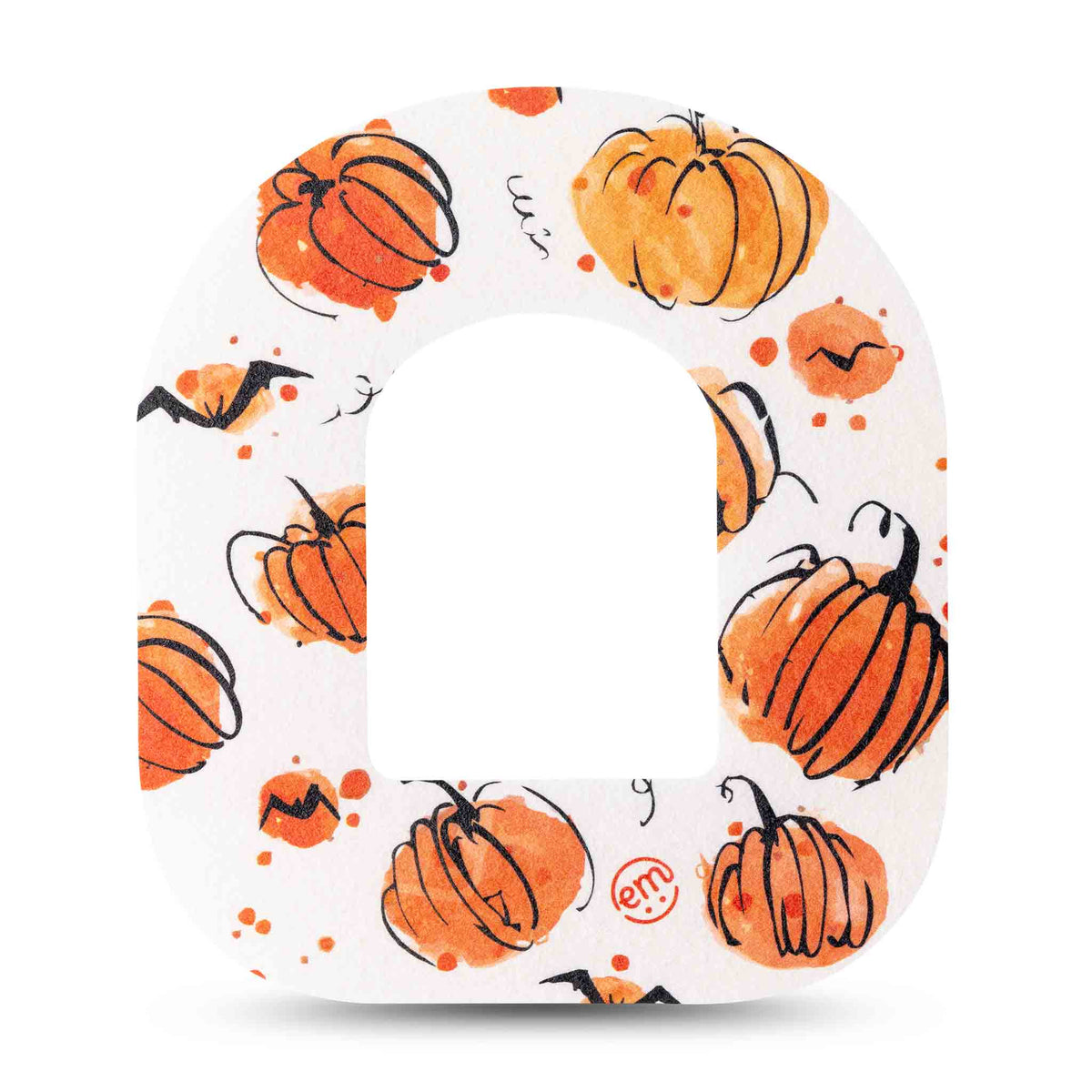 ExpressionMed Pumpkins Adhesive Patch Omnipod