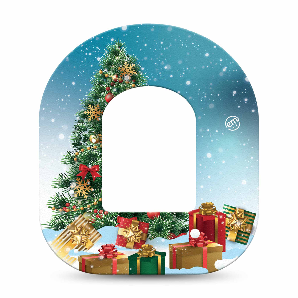 ExpressionMed Oh Christmas Tree Adhesive Patch Omnipod