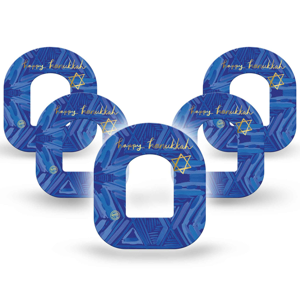 ExpressionMed Hanukkah Adhesive Patch Omnipod