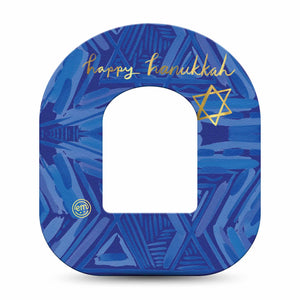 ExpressionMed Hanukkah Adhesive Patch Omnipod