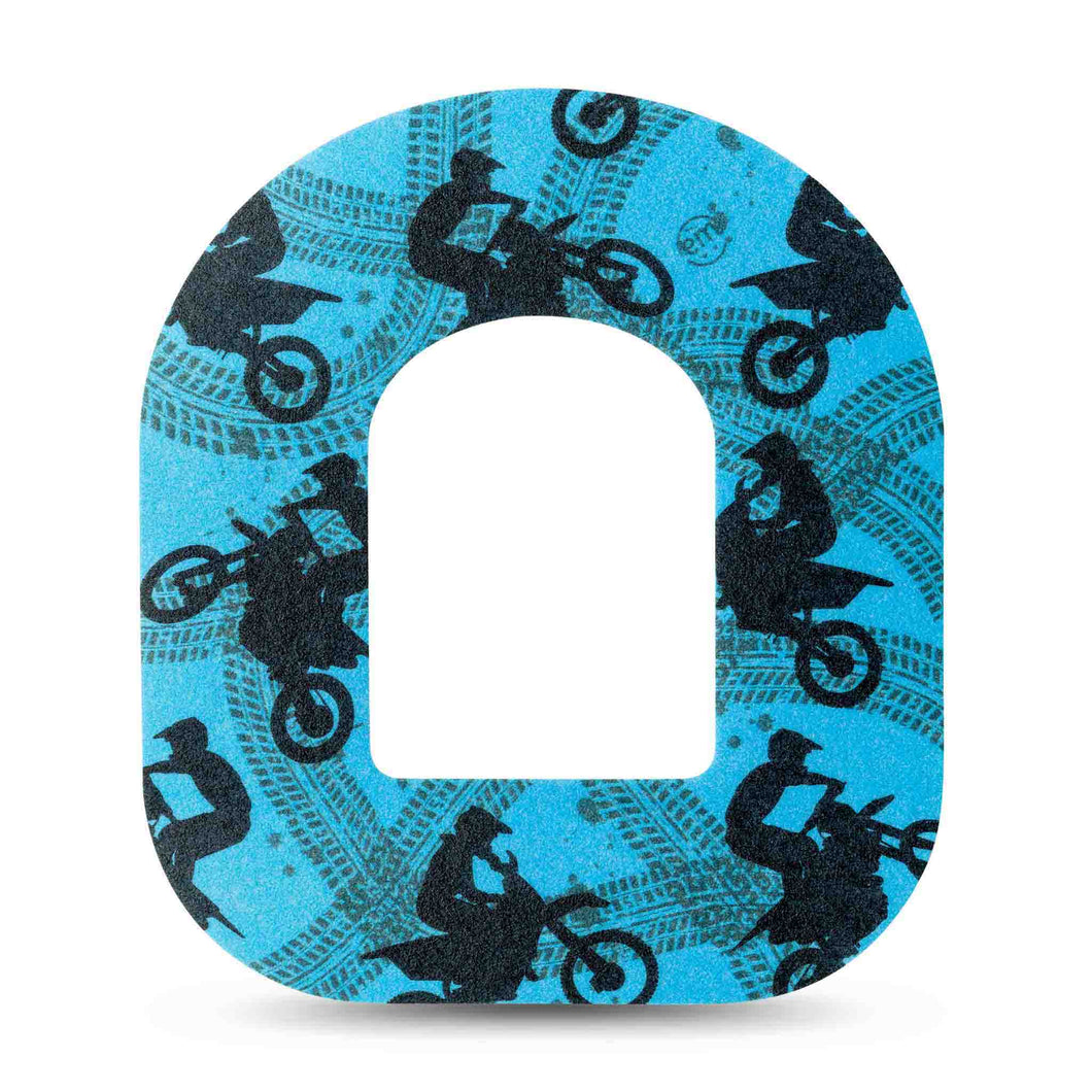 ExpressionMed Dirt Bikes Adhesive Patch Omnipod
