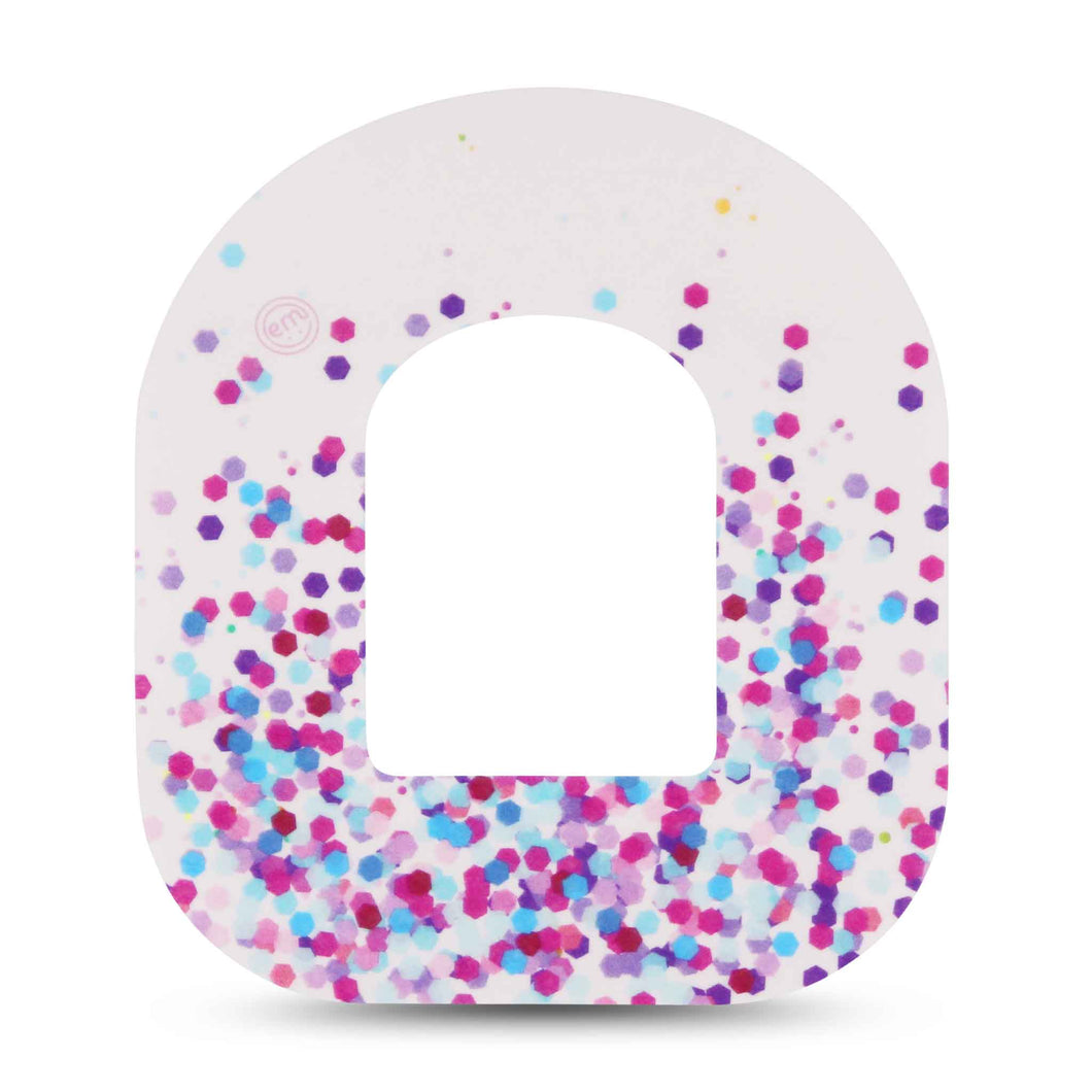 ExpressionMed Confetti Adhesive Patch Omnipod