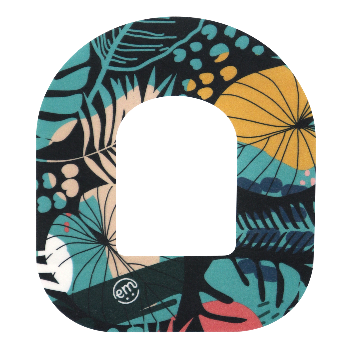 ExpressionMed Jungle Tropics Adhesive Patch Omnipod