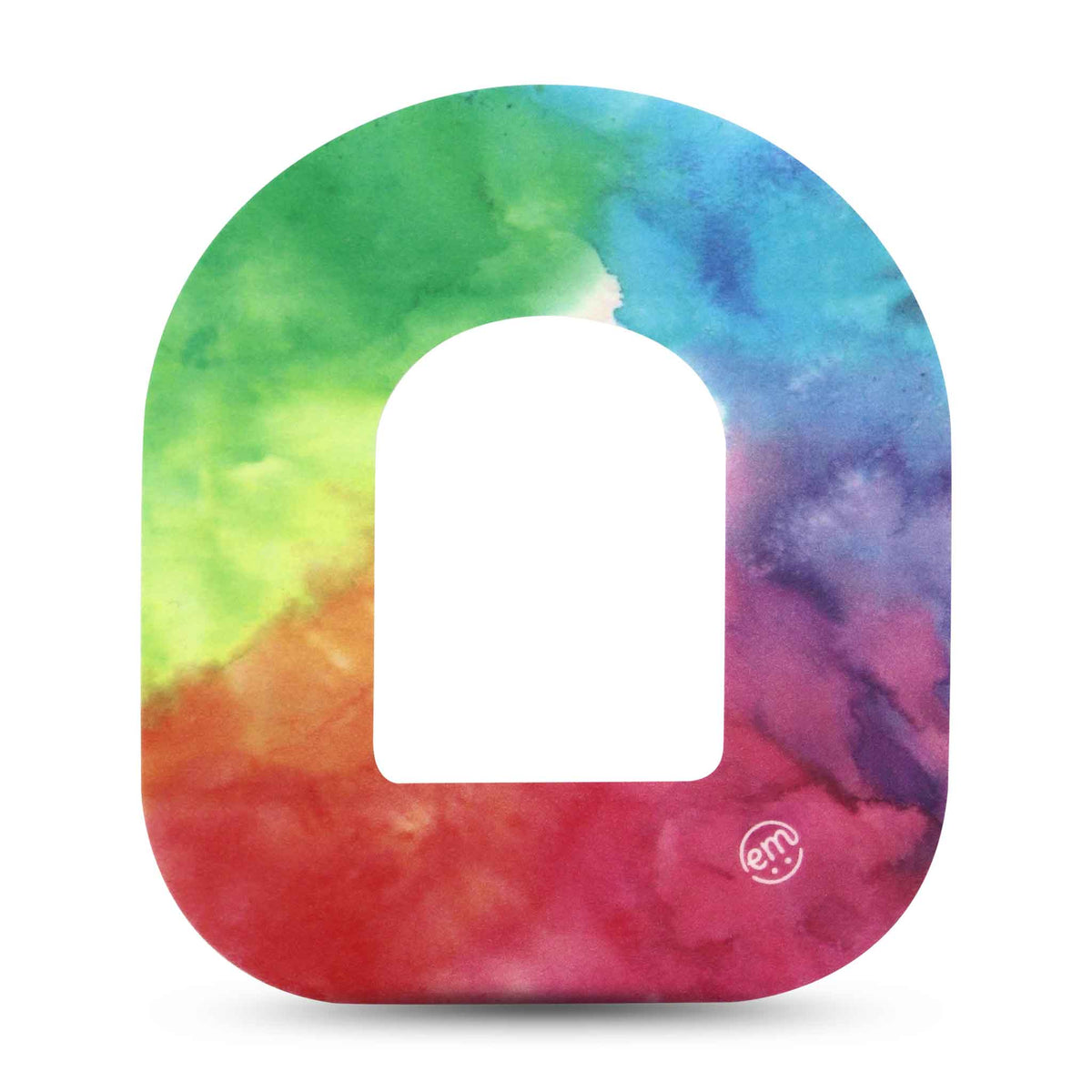 ExpressionMed Rainbow Clouds Adhesive Patch Omnipod