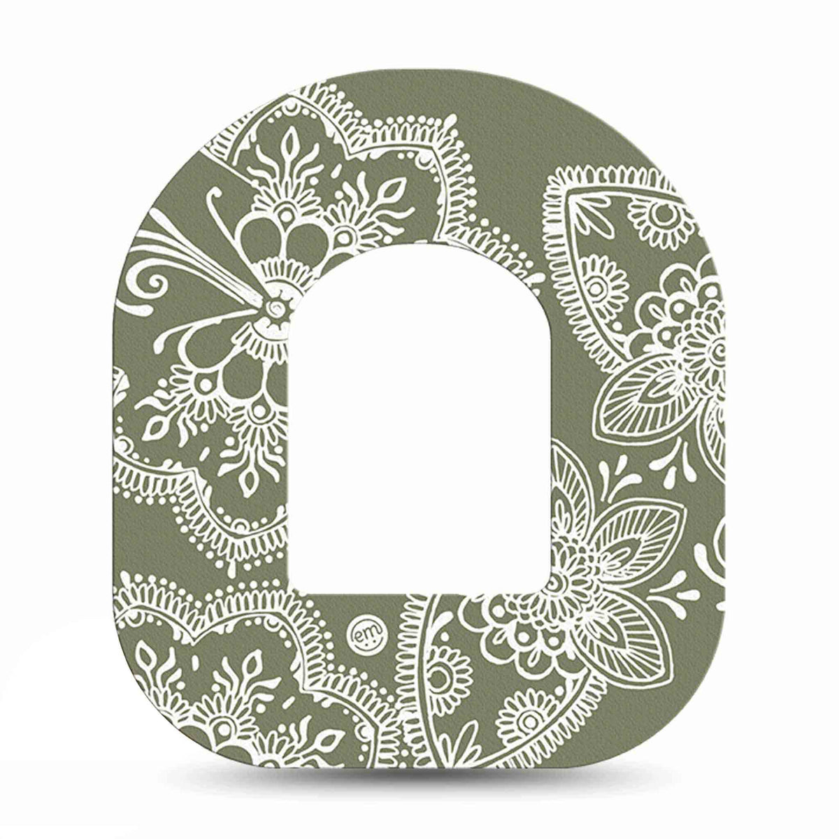 ExpressionMed Olive Henna Adhesive Patch Omnipod