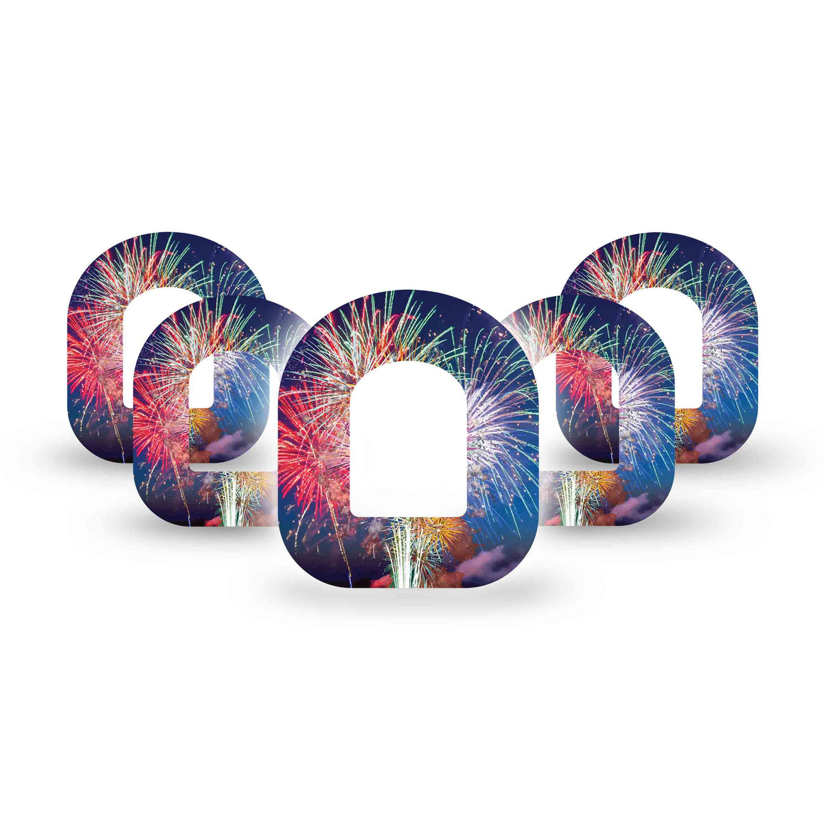 ExpressionMed Fireworks Adhesive Patch Omnipod
