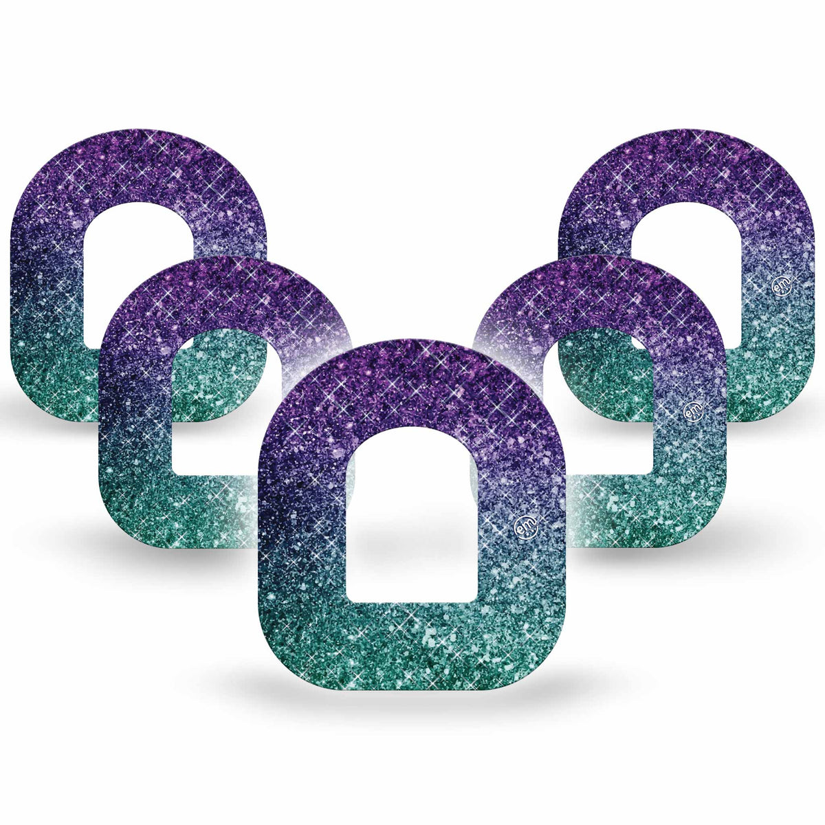 ExpressionMed Glittering Ombre Adhesive Patch Omnipod