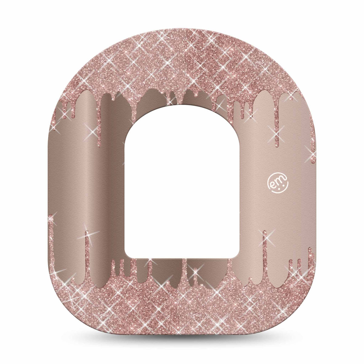 ExpressionMed Dripping Sparkles Adhesive Patch Omnipod