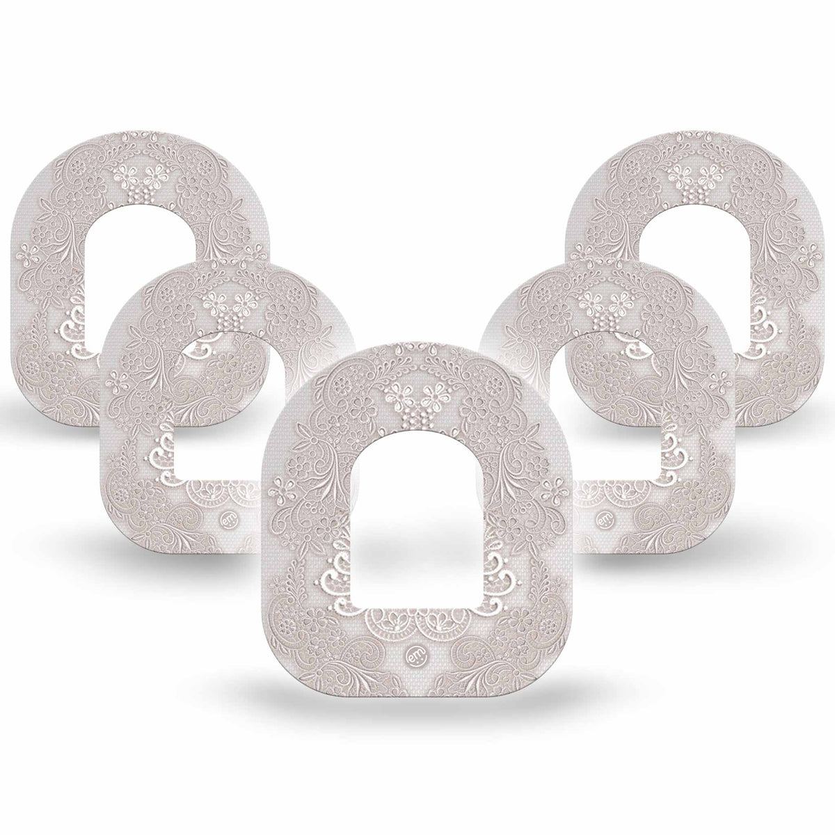 ExpressionMed Vintage Lace Adhesive Patch Omnipod