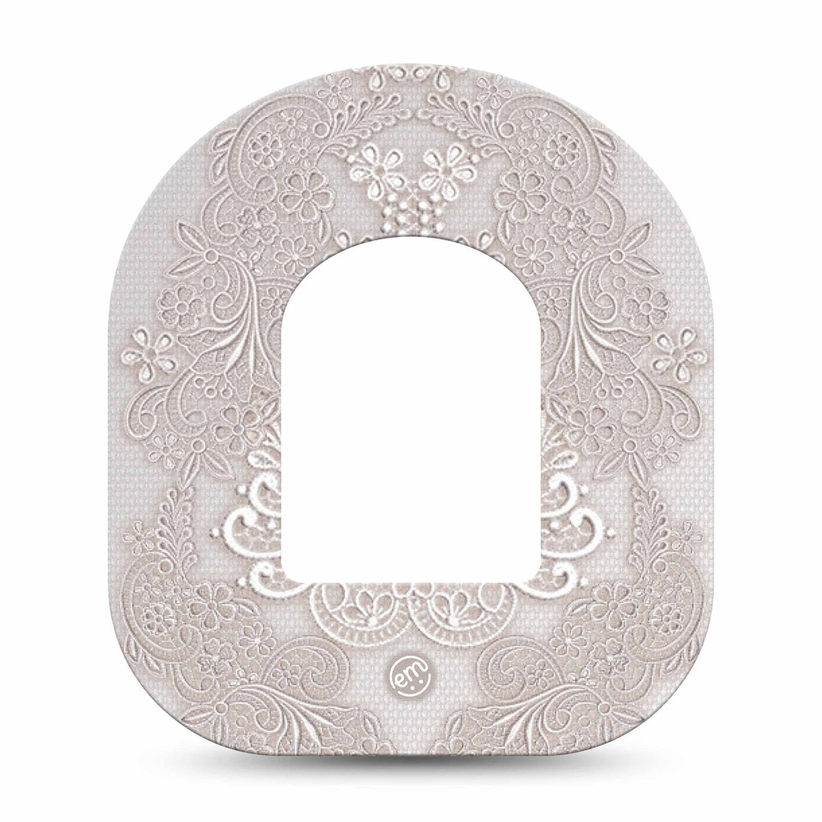 ExpressionMed Vintage Lace Adhesive Patch Omnipod