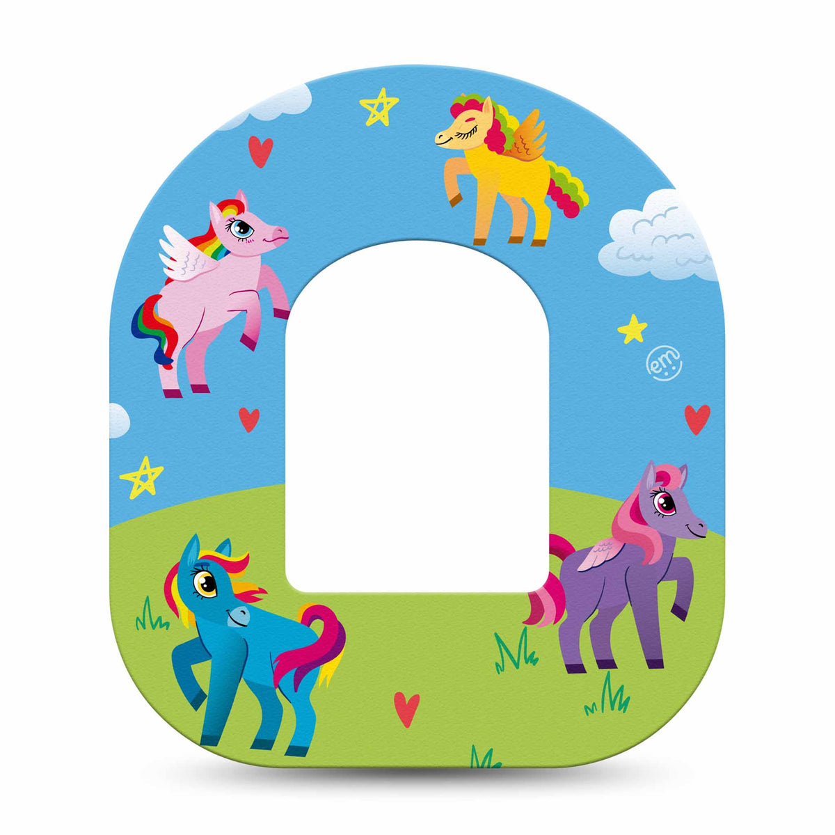 ExpressionMed Lil&#39; Ponies Adhesive Patch Omnipod