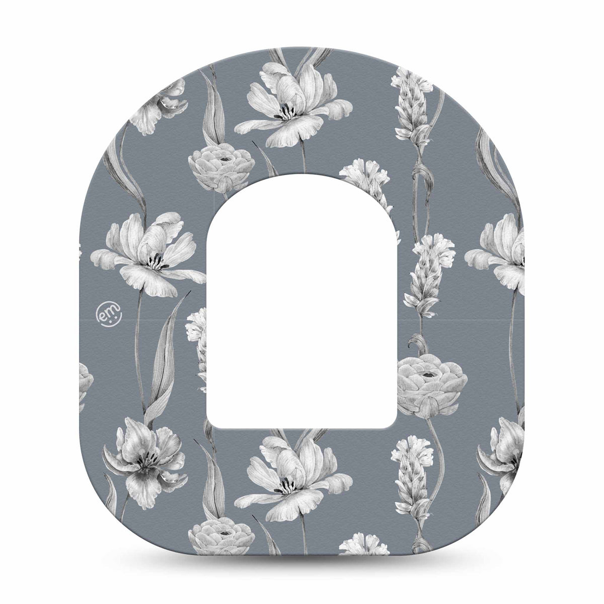 ExpressionMed Muted Petals Adhesive Patch Omnipod