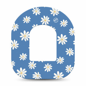 ExpressionMed Painted Daisies Adhesive Patch Omnipod