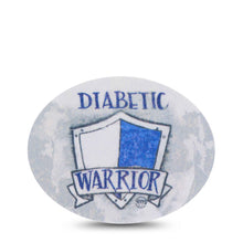 ExpressionMed Diabetic Warrior Adhesive Patch Oval