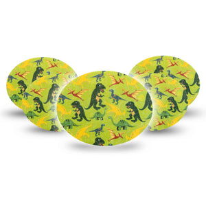ExpressionMed Dinosaur Adhesive Patch Oval