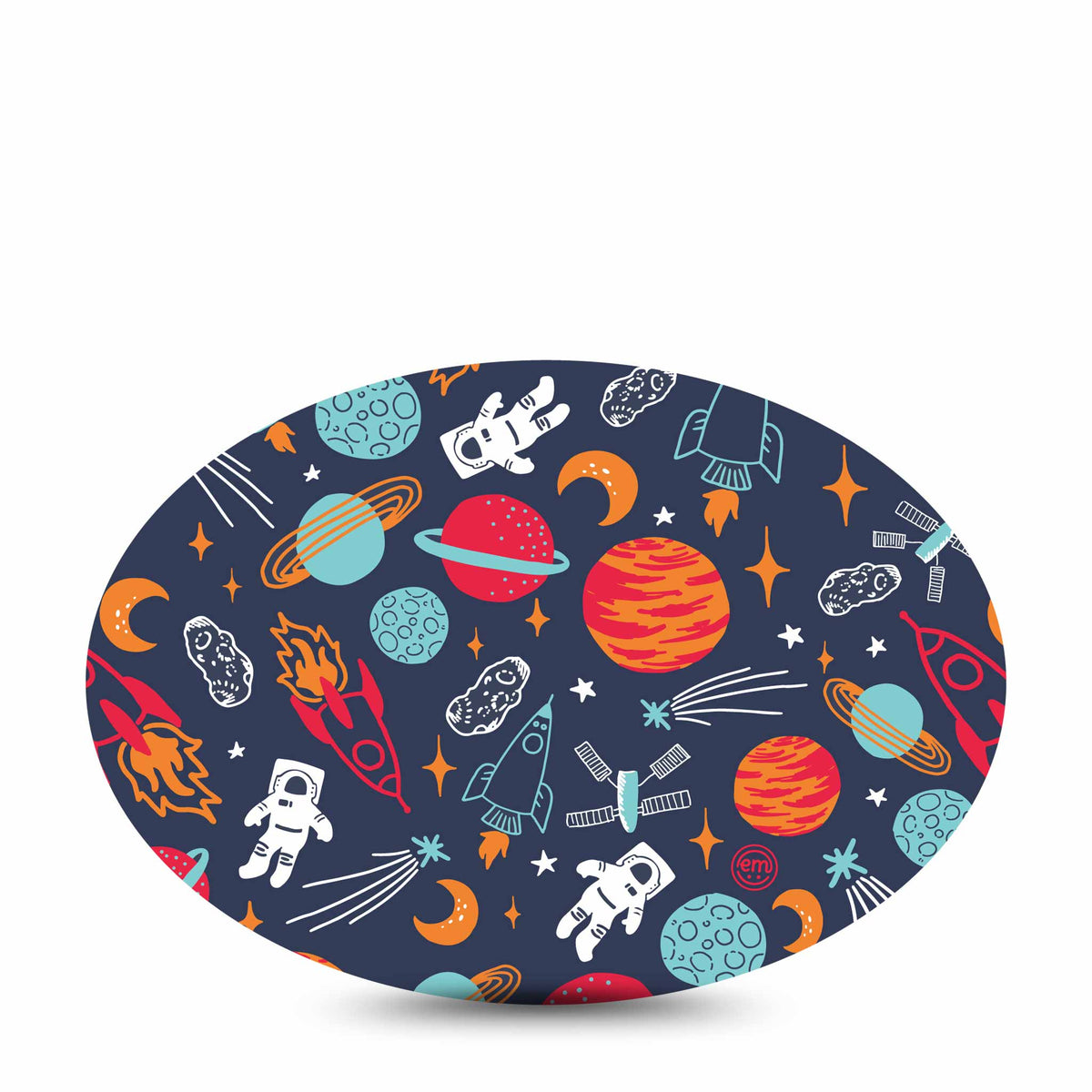 ExpressionMed Space Adhesive Patch Oval