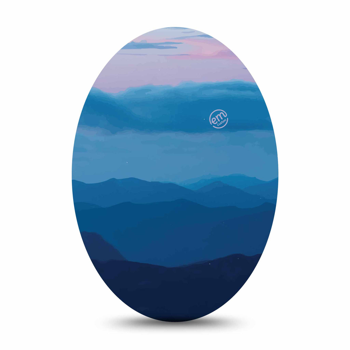 ExpressionMed Watercolour Skies Adhesive Patch Oval
