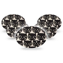 ExpressionMed Black Cats Adhesive Patch Oval
