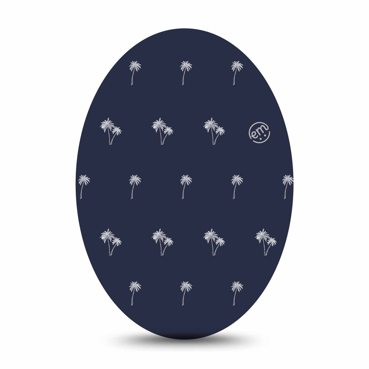 ExpressionMed Palm Trees Adhesive Patch Oval