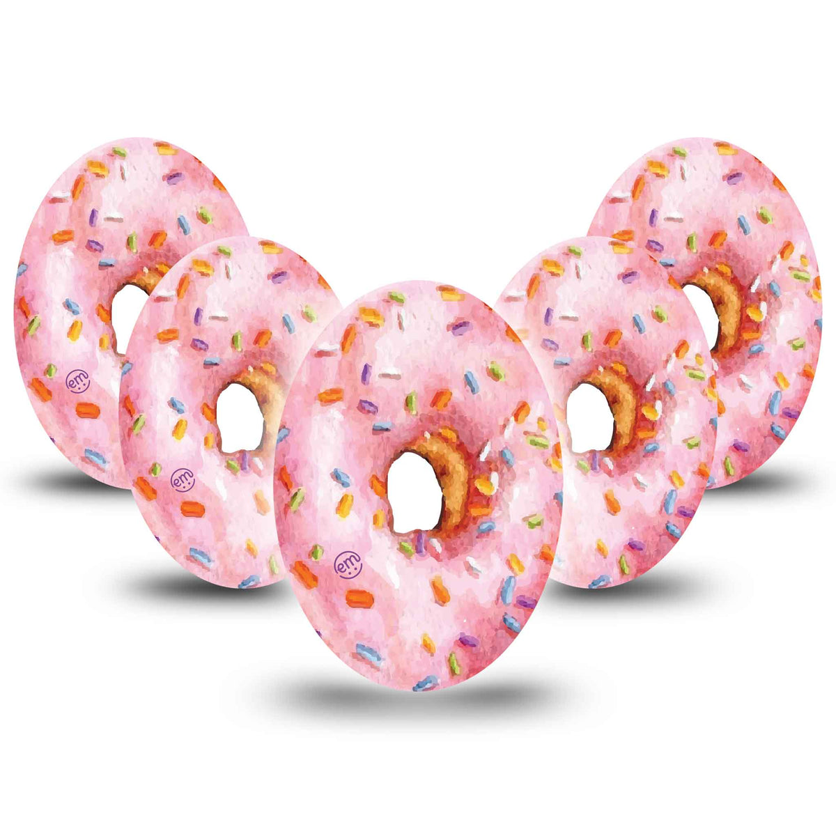 ExpressionMed Donut Sprinkles Adhesive Patch Oval