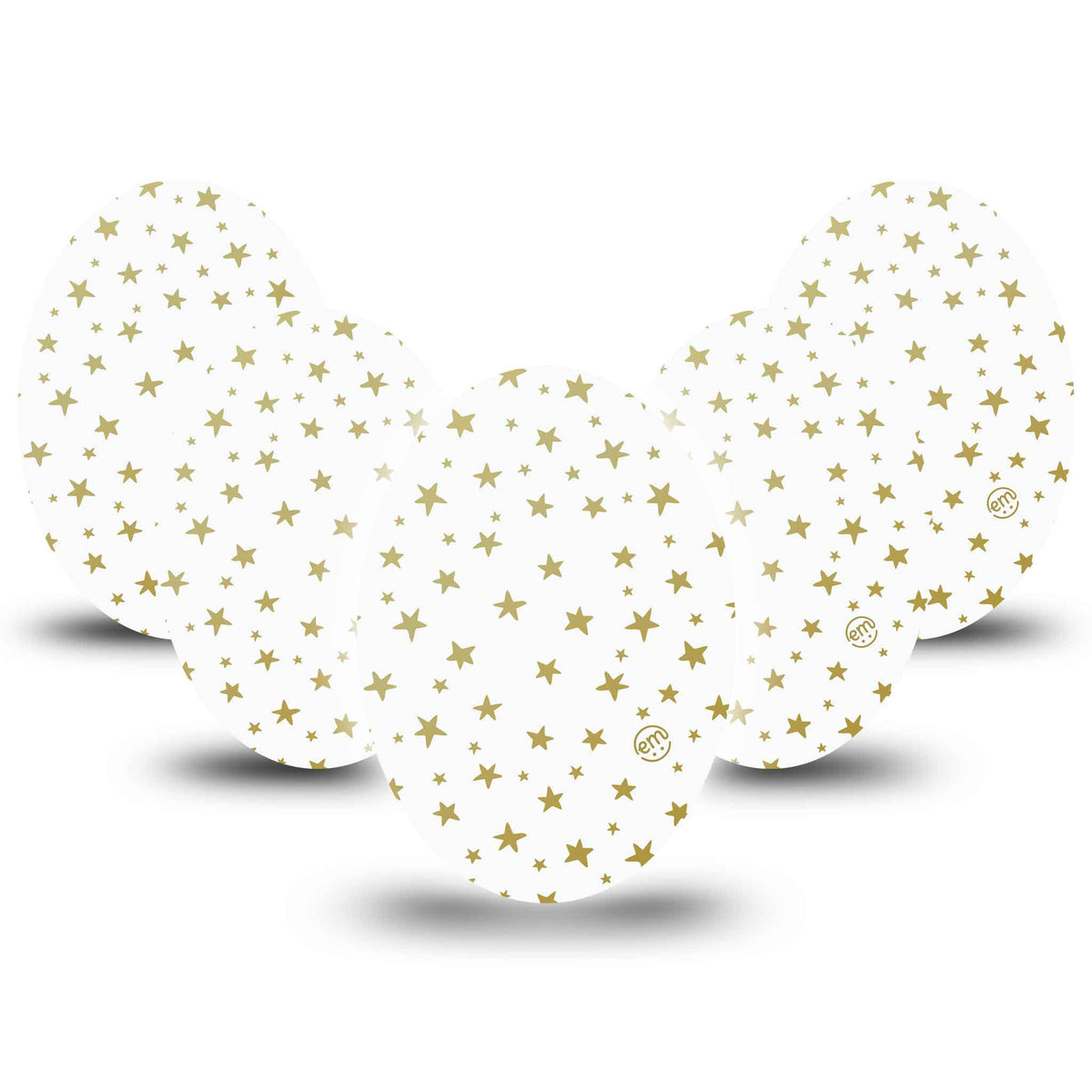 ExpressionMed Twinkling Stars Adhesive Patch Oval