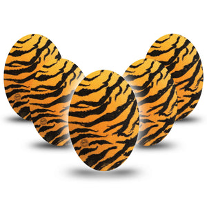ExpressionMed Tiger Adhesive Patch Oval