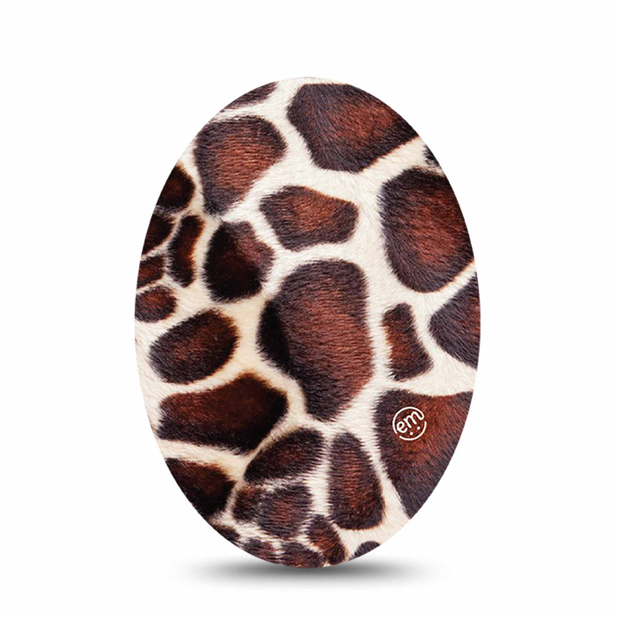 ExpressionMed Giraffe Print Adhesive Patch Oval