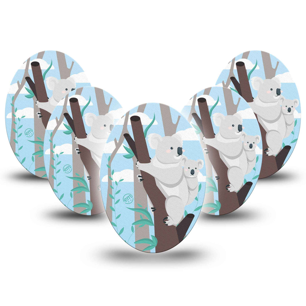 ExpressionMed Koala Adhesive Patch Oval
