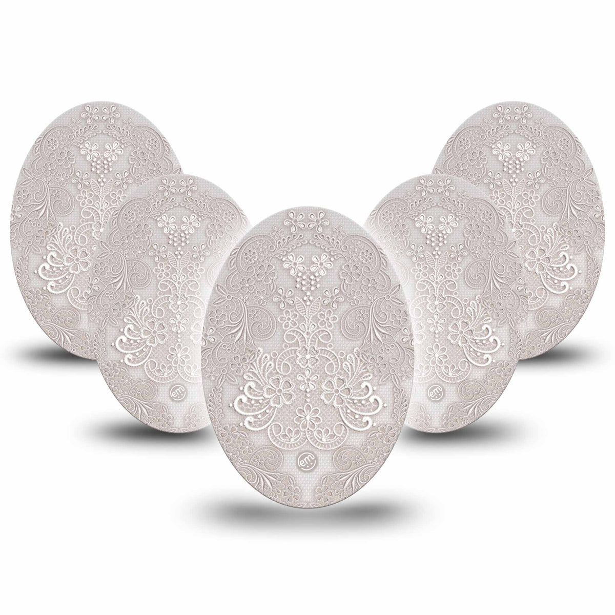 ExpressionMed Vintage Lace Adhesive Patch Oval
