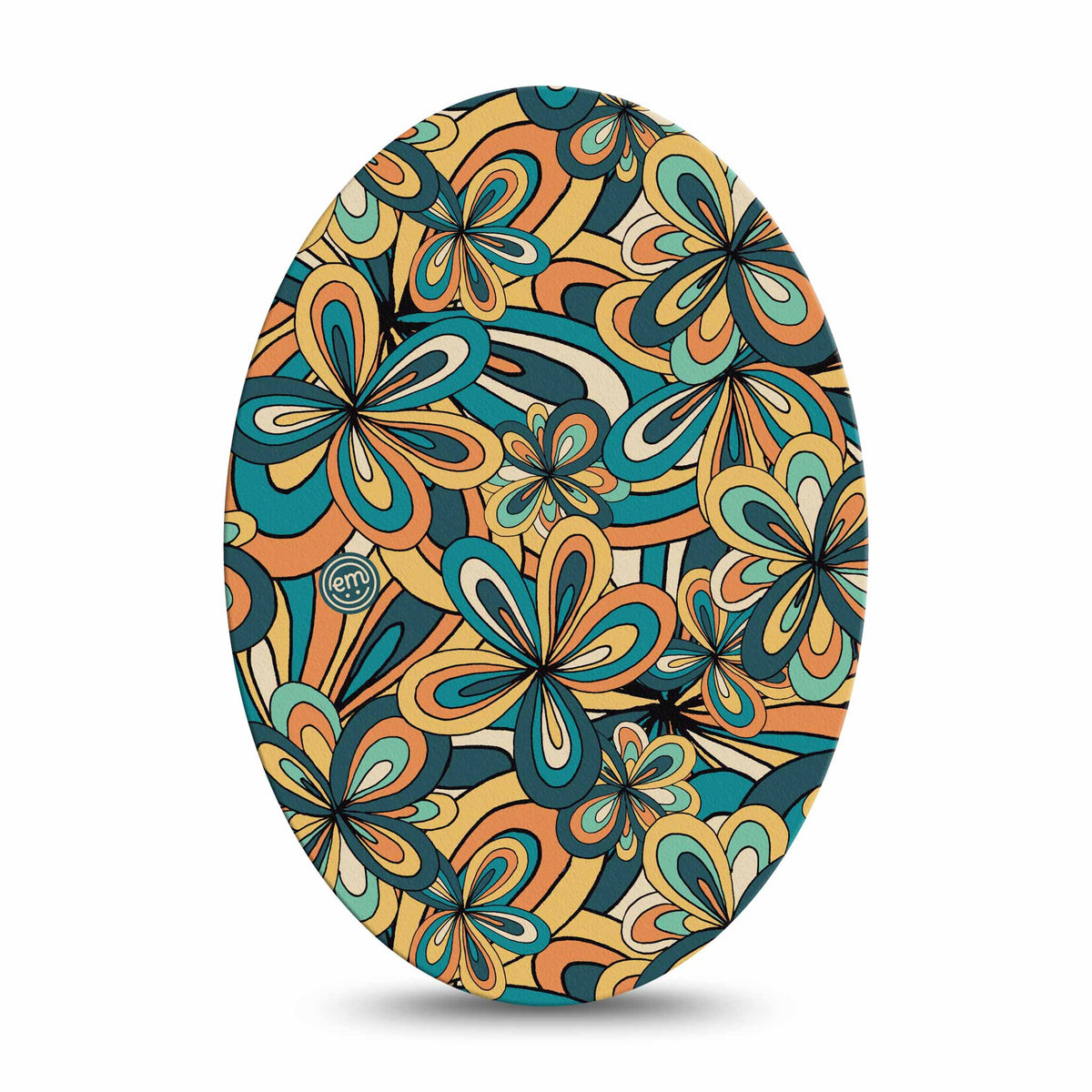ExpressionMed 70s Vintage Adhesive Patch Oval