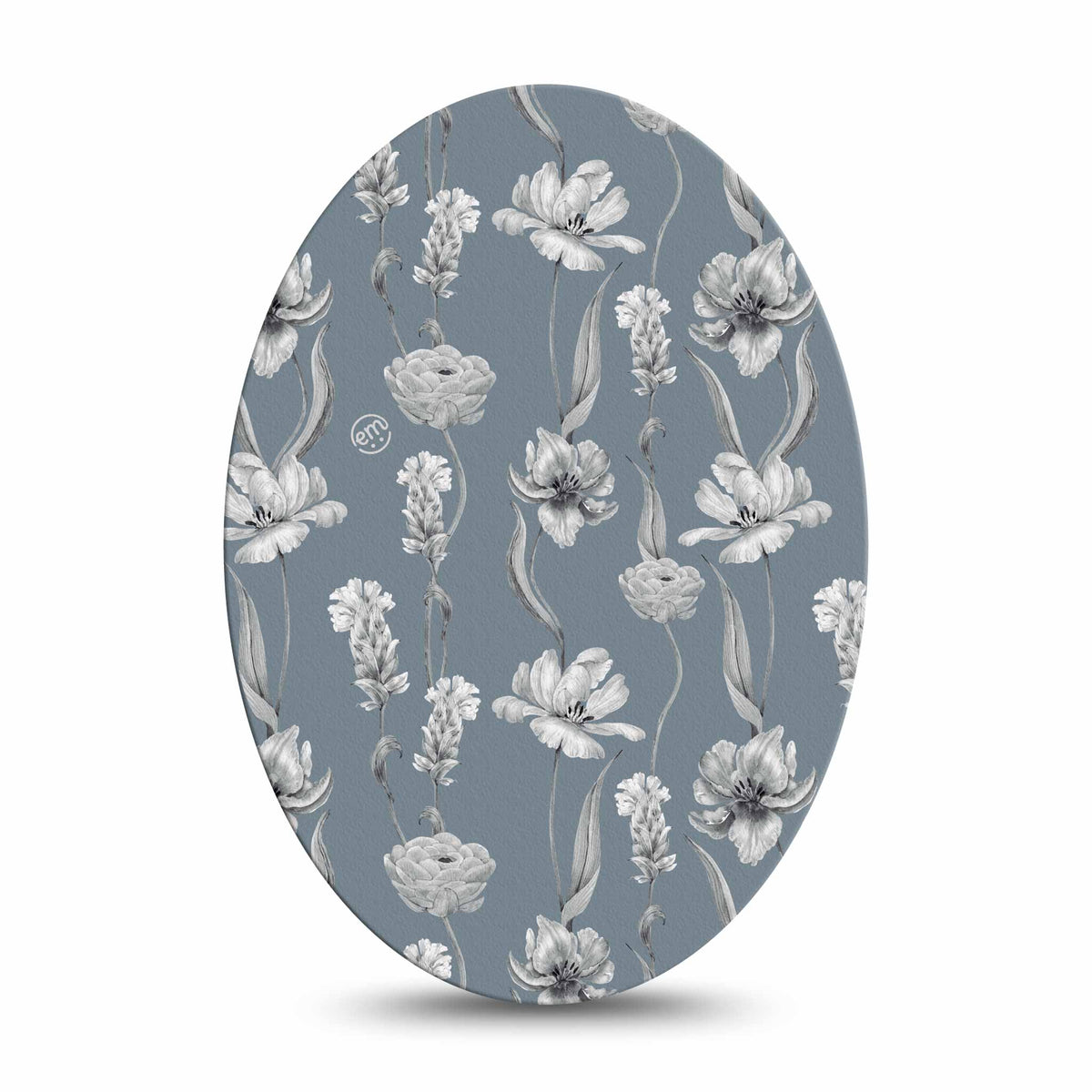 ExpressionMed Muted Petals Adhesive Patch Oval