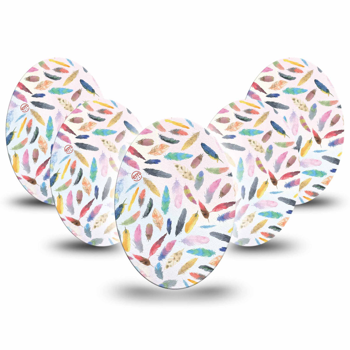 ExpressionMed Feathers Adhesive Patch Oval
