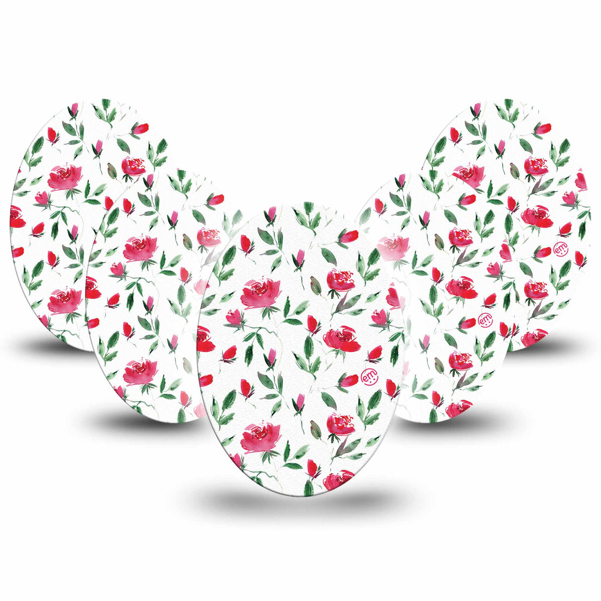 ExpressionMed Rose Garden Adhesive Patch Oval