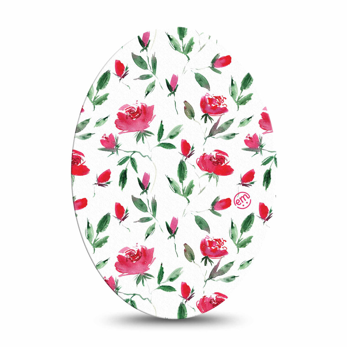 ExpressionMed Rose Garden Adhesive Patch Oval