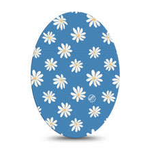 ExpressionMed Painted Daisies Adhesive Patch Oval