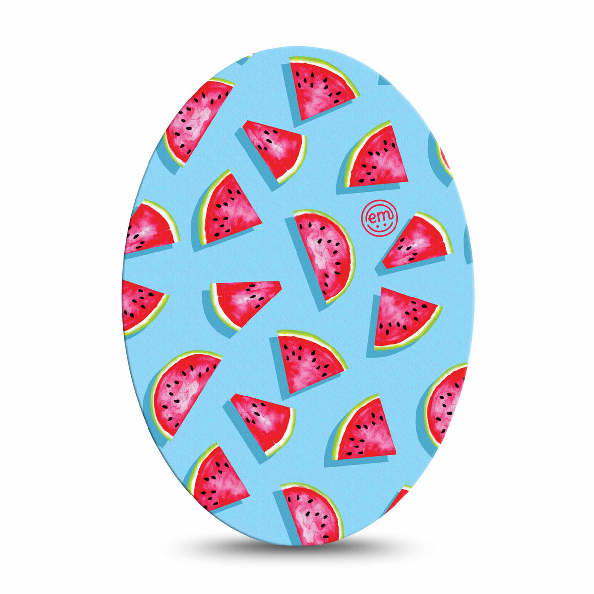 ExpressionMed Watermelon Slices Adhesive Patch Oval