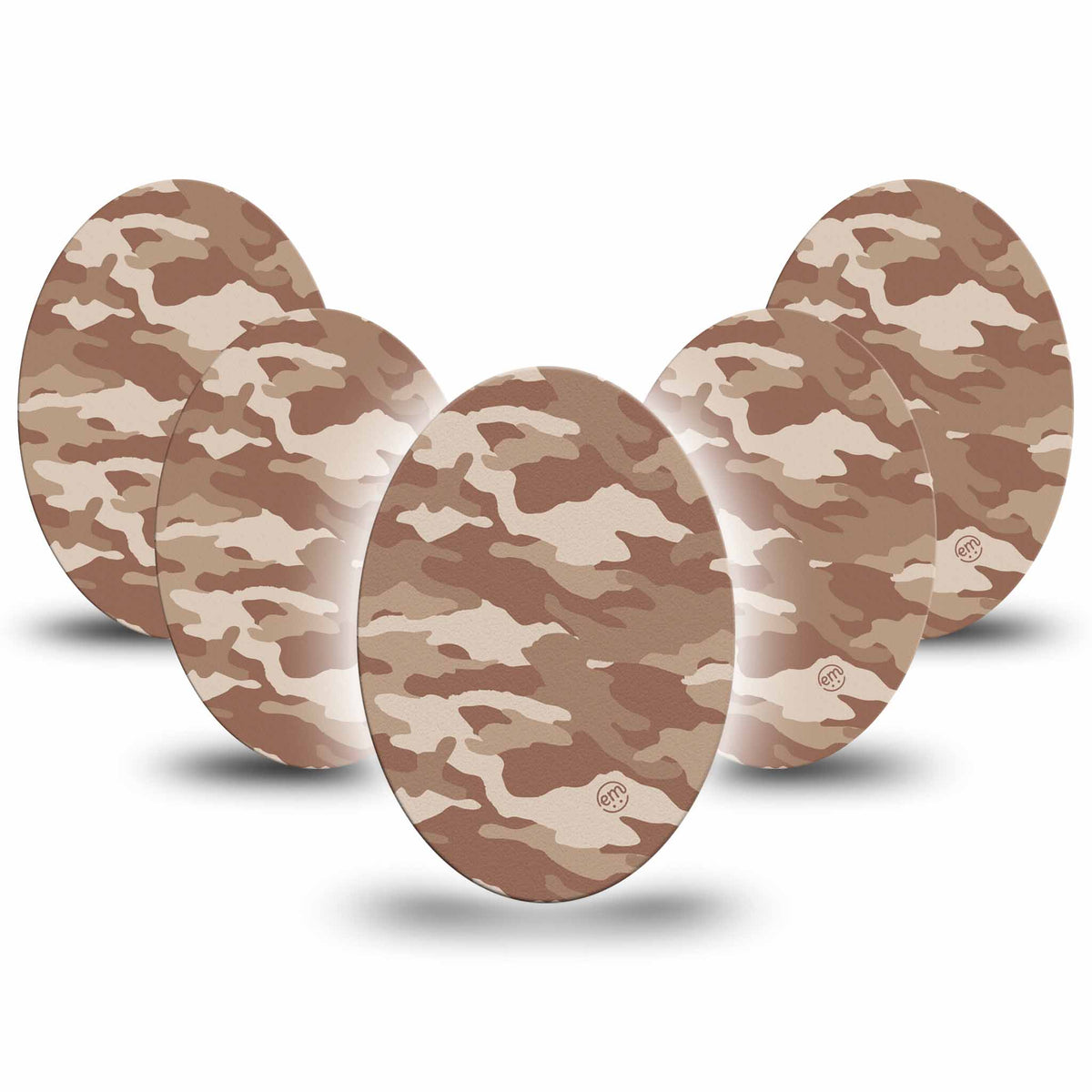 ExpressionMed Desert Camo Adhesive Patch Oval