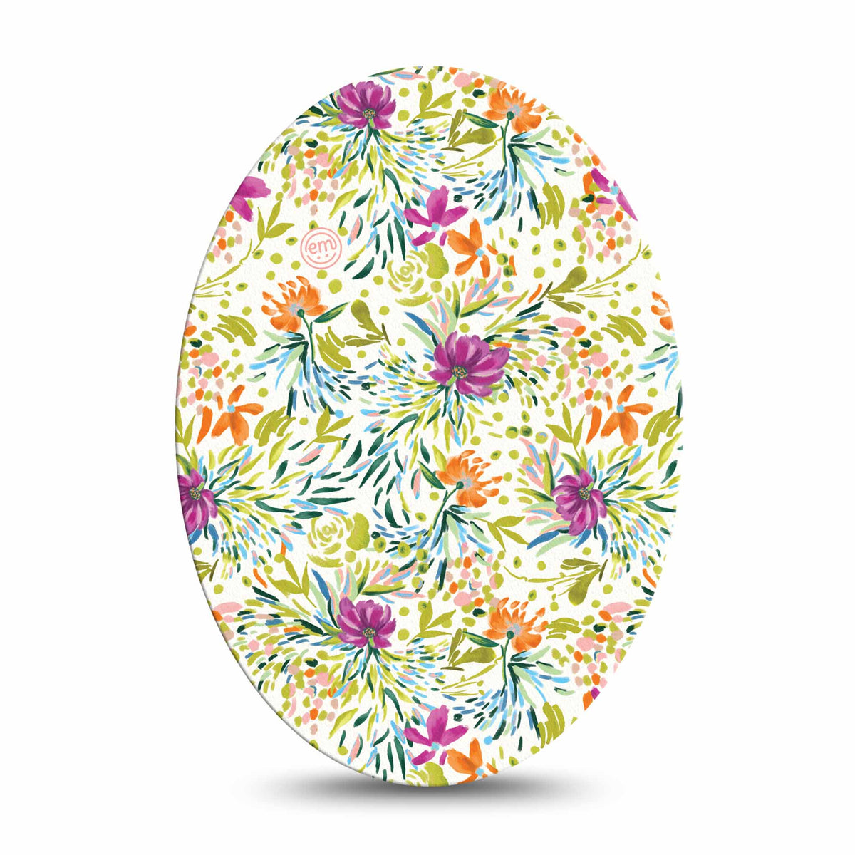 ExpressionMed Summer Greenery Adhesive Patch Oval