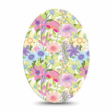 ExpressionMed Fantasy Florals Adhesive Patch Oval