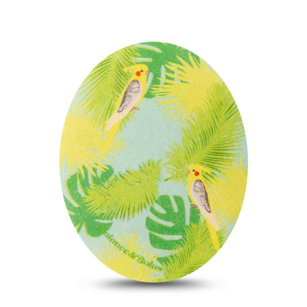 ExpressionMed Cockatiels Adhesive Patch Oval