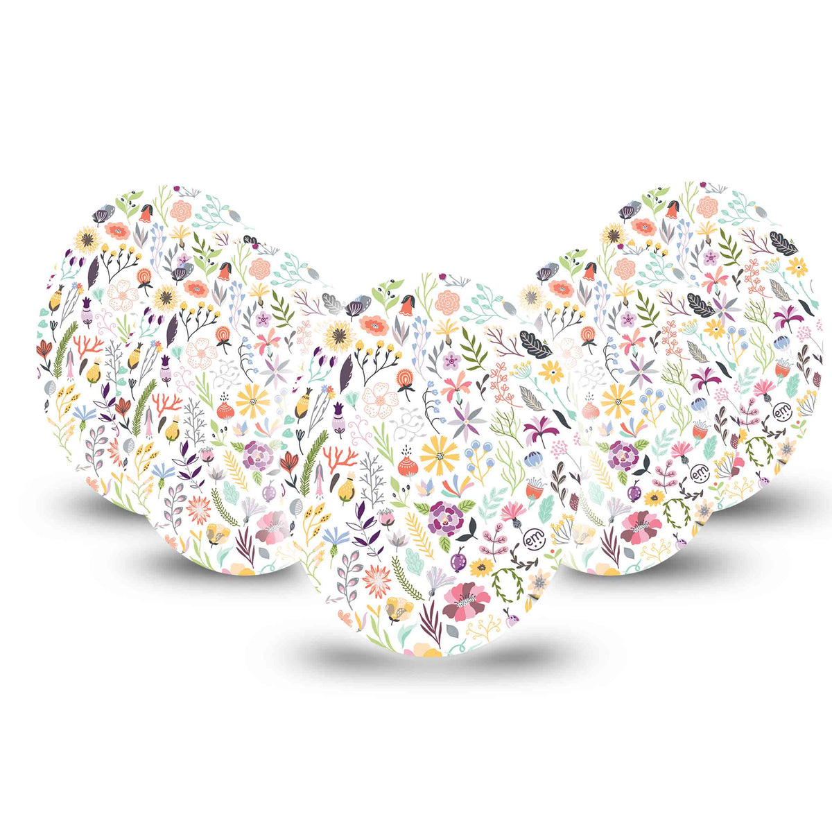 ExpressionMed Springy Stems Adhesive Patch Oval