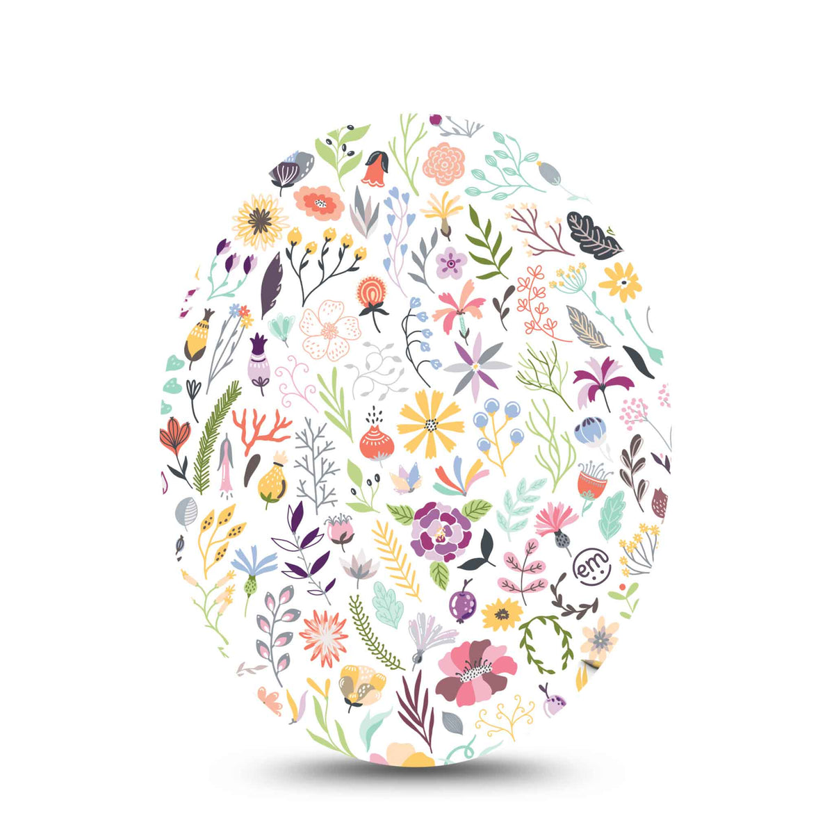 ExpressionMed Springy Stems Adhesive Patch Oval