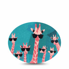 ExpressionMed Cool Giraffes Adhesive Patch Oval