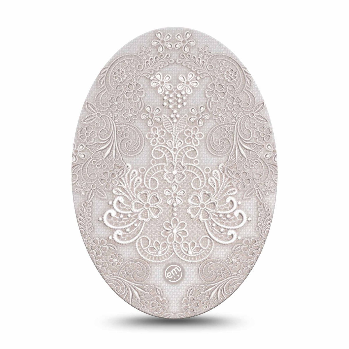 ExpressionMed Vintage Lace Adhesive Patch Oval