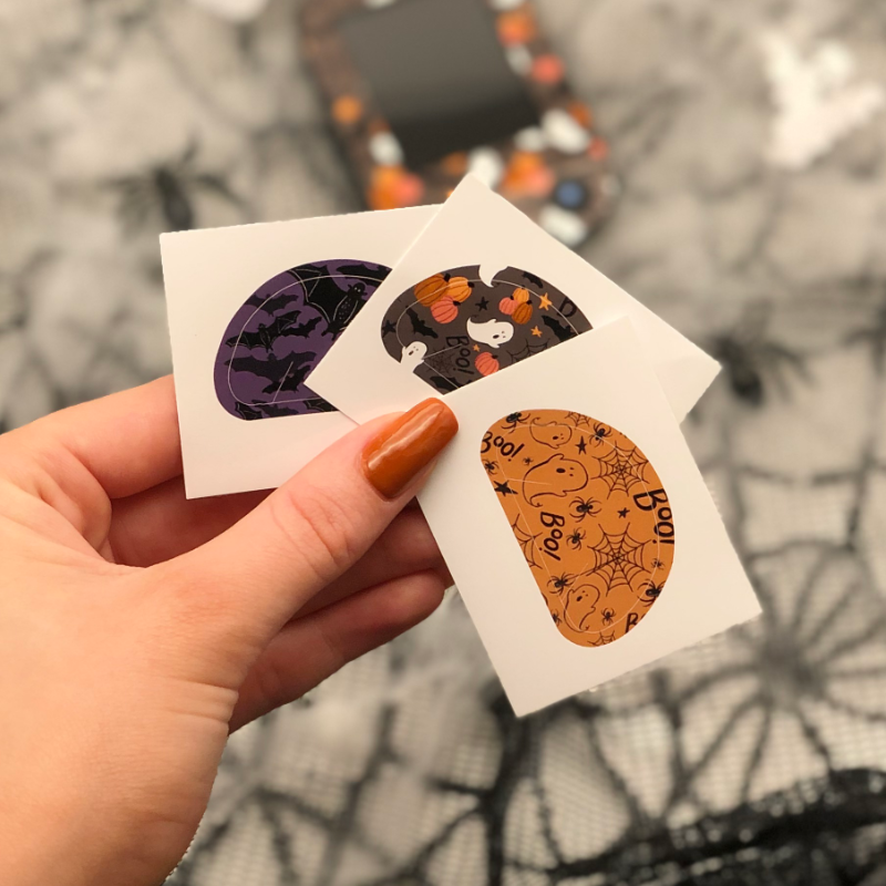 Enlite/Guardian Sensor Sticker (Trick or Treat)