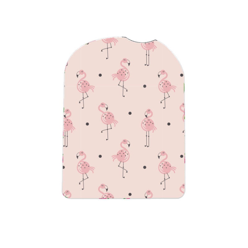 Omnipod Cover Sticker (Fancy Flamingos)