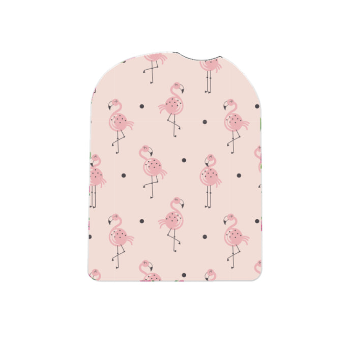 Omnipod Cover Sticker (Fancy Flamingos)