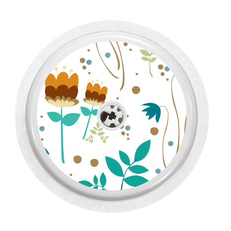 Freestyle Libre 2 Sensor Cover (White Floral)