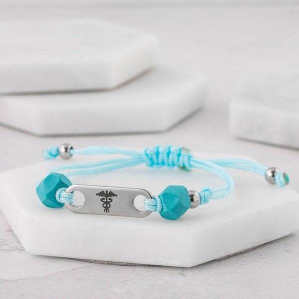 Butler &amp; Grace Aqua Geo Bracelet