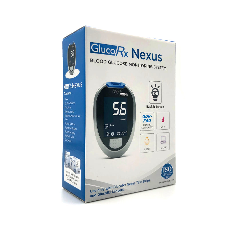 GlucoRx Nexus TD-4277 Blood Glucose Monitoring System